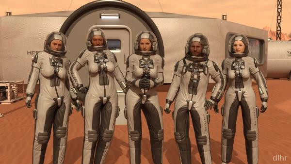 Mars: Scarlet Horizons Under Charcoal Darkness Screenshot 1