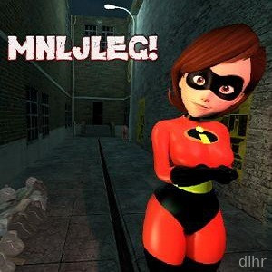 My Neighbor Looks Just Like Elasti Girl!