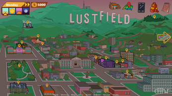 The Simpsons Lusfield Screenshot 1