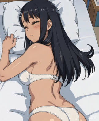 Sleepy Study Girl Screenshot 1